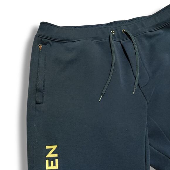 Polo by Ralph Lauren Other - Polo Ralph Lauren Joggers Mens Size M Navy Blue Gold Drawstring Big Logo